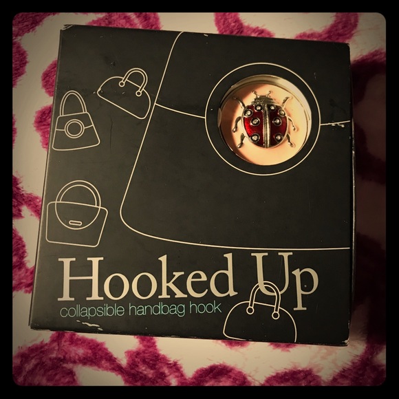 Hooked Up by IOT Accessories - NIB ladybug collapsible handbag hook